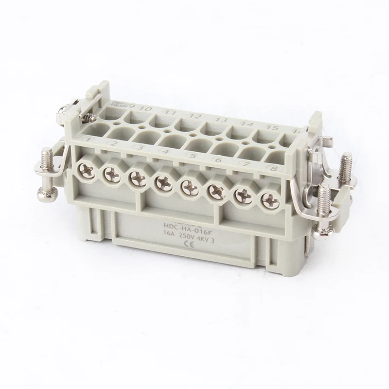 16A 10 Pin Insert Heavy Duty Connector