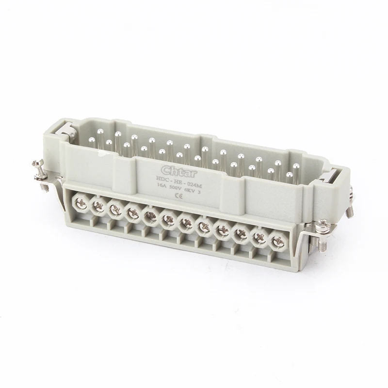 M/F 24 Pin Insert Heavy Duty Connector